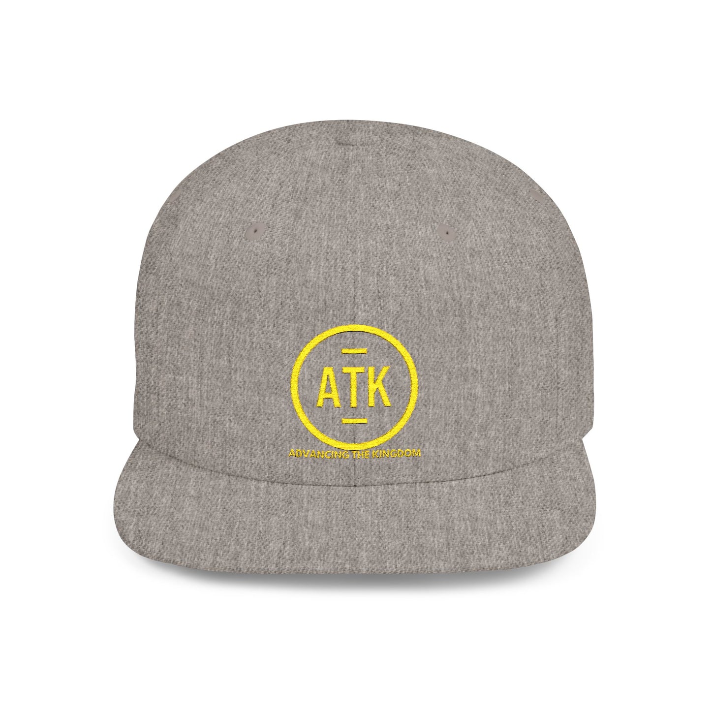 ATK Logo Flat Bill Snapback