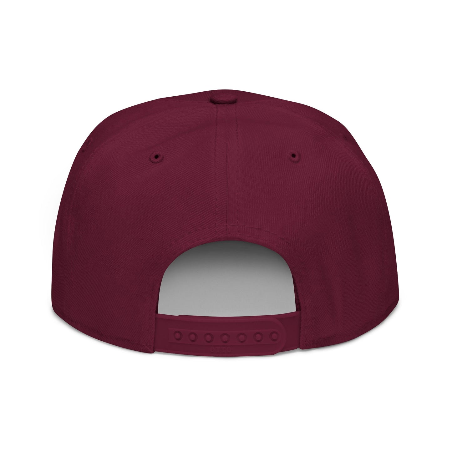 Embroidered Snapback Cap - ATK Statement Hat (Bold Colors)