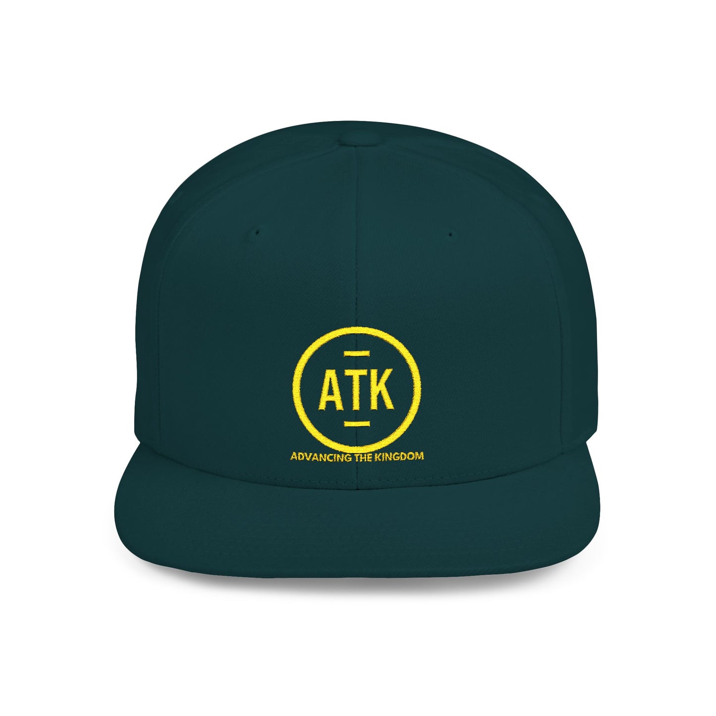 ATK Logo Flat Bill Snapback