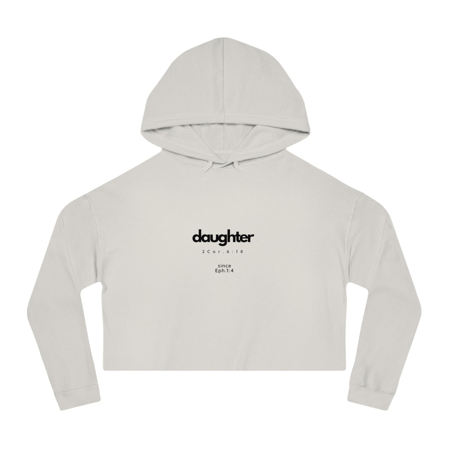 daughter's Cropped Hooded Sweatshirt