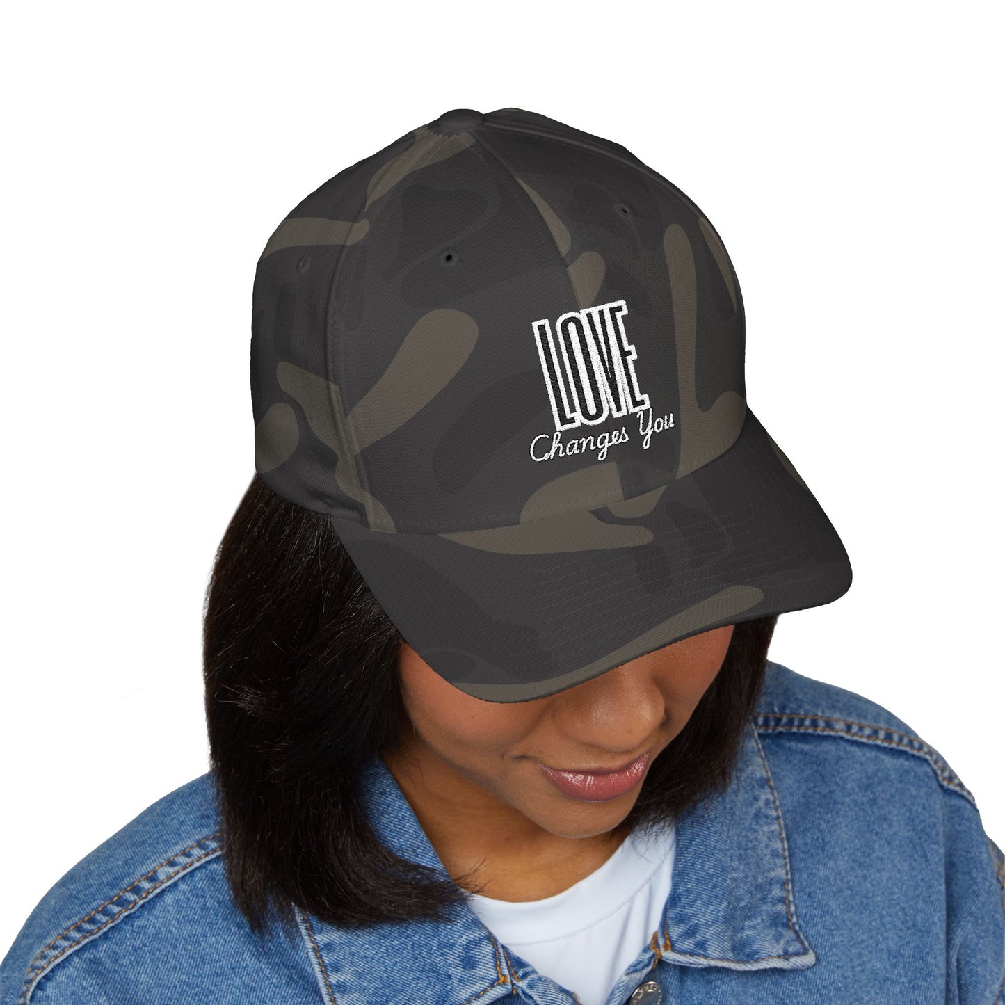 Love Changes You Embroidered Cap