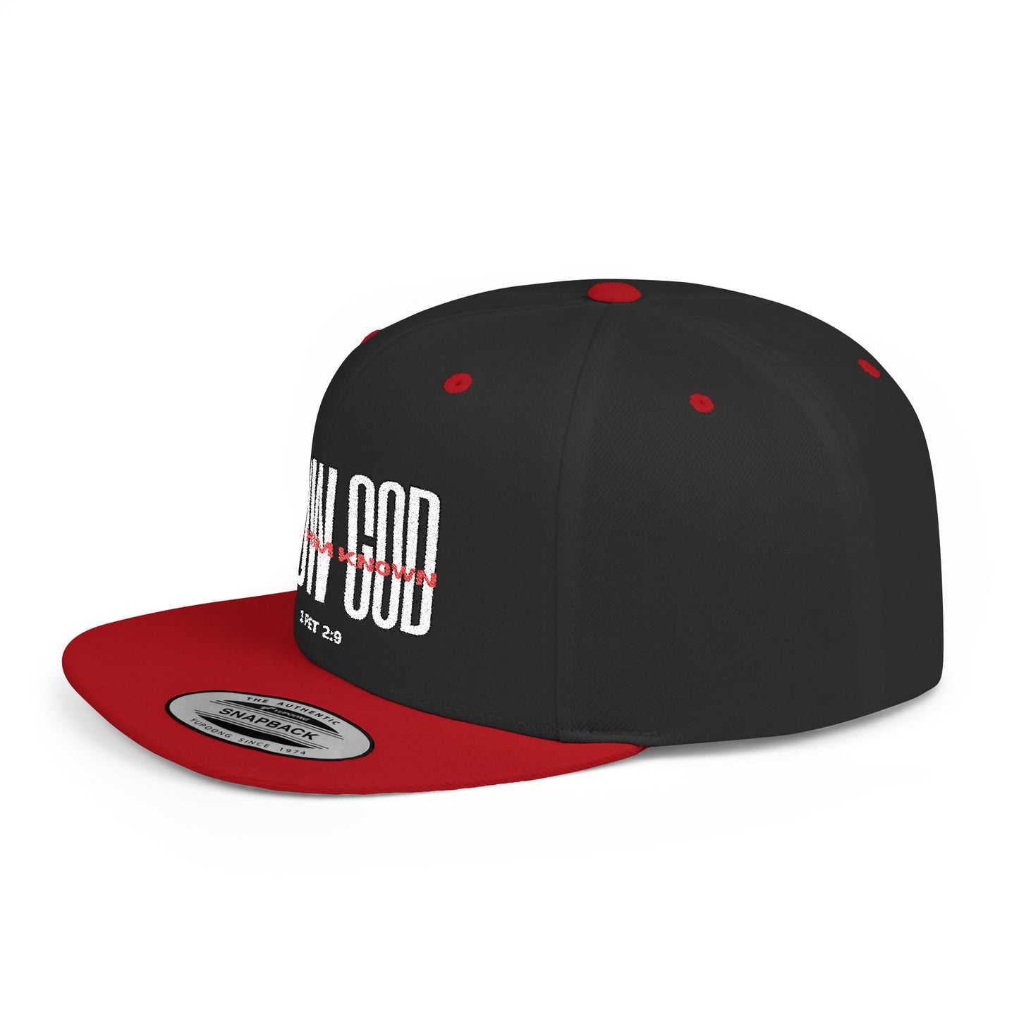 KNOW GOD Flat Bill Snapback Cap