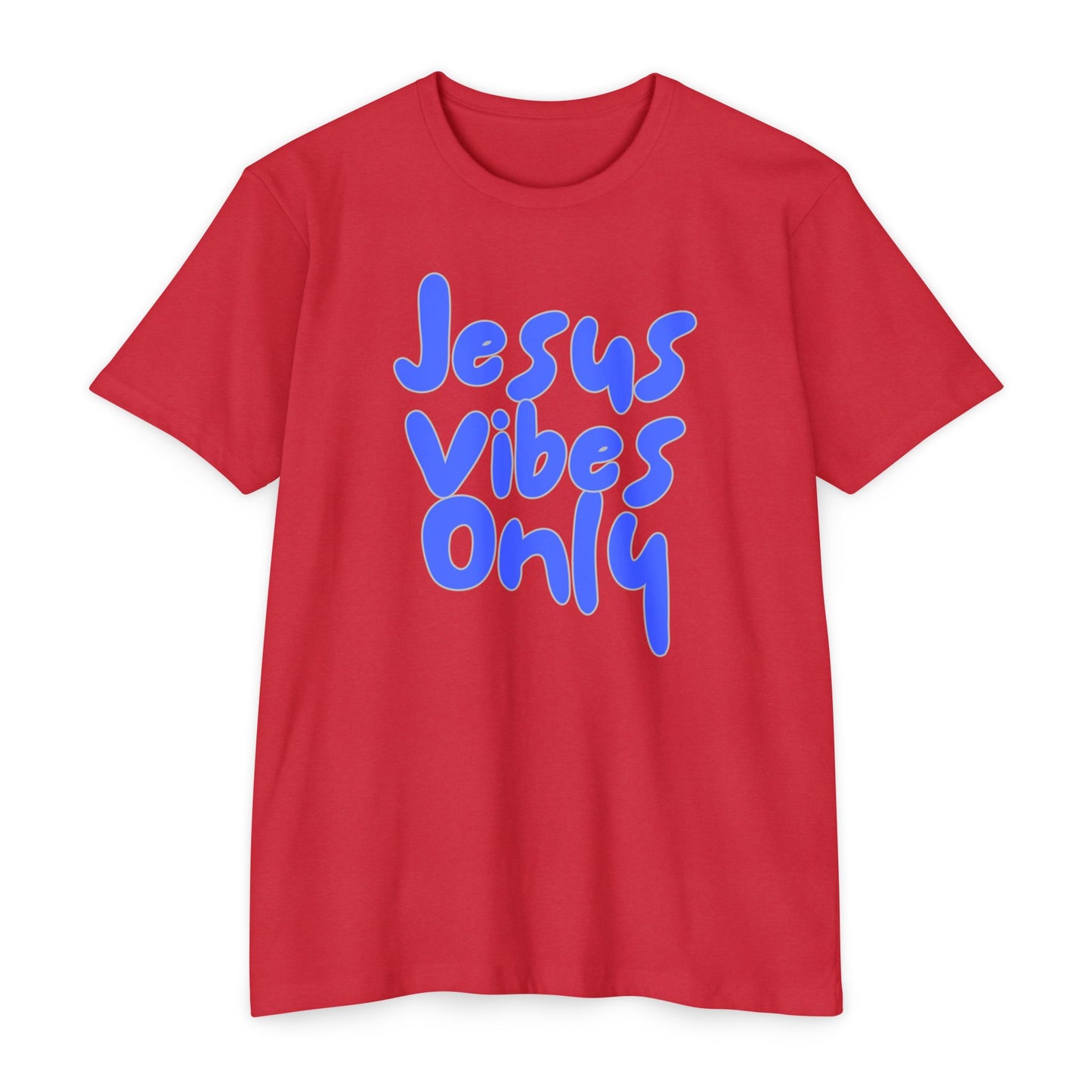 Jesus Vibes Only Unisex T-Shirt BLU