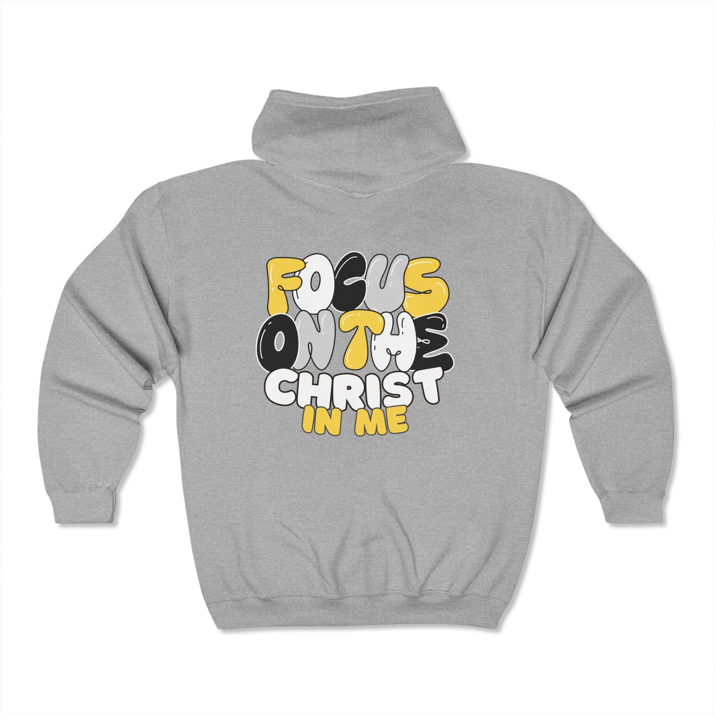 Focus On Christ Heavy Blend™ Full Zip Hooded Sweatshirt