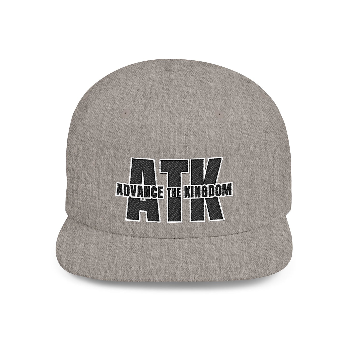 Custom Flat Bill Snapback Hat - "Advance The Kingdom"