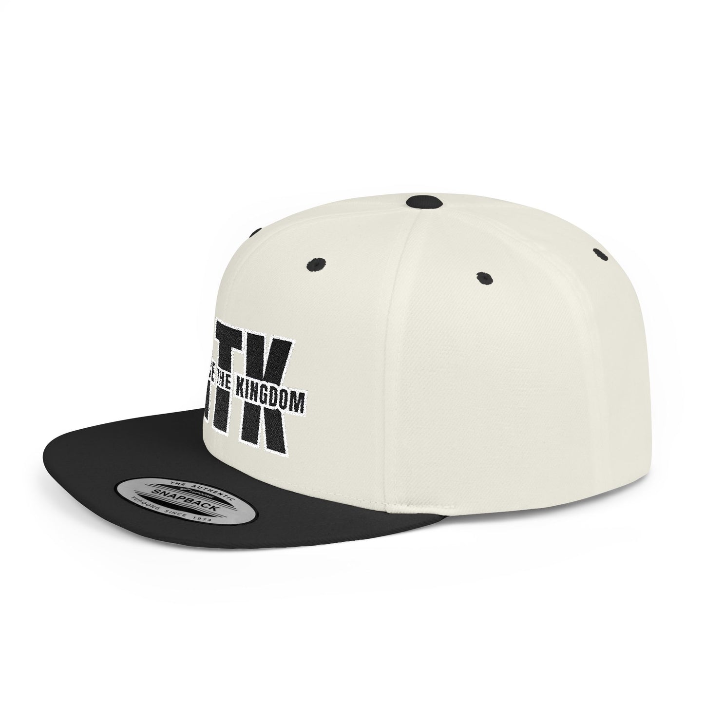Custom Flat Bill Snapback Hat - "Advance The Kingdom"