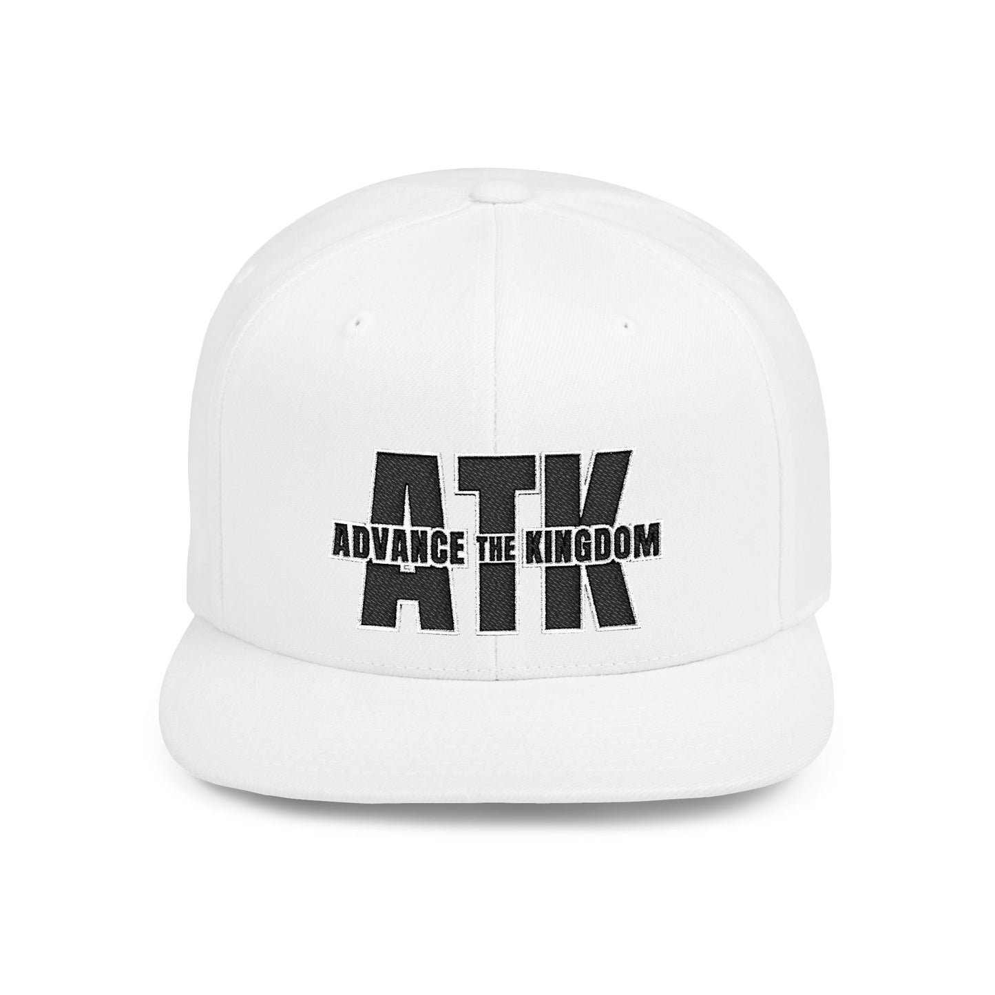 Custom Flat Bill Snapback Hat - "Advance The Kingdom"