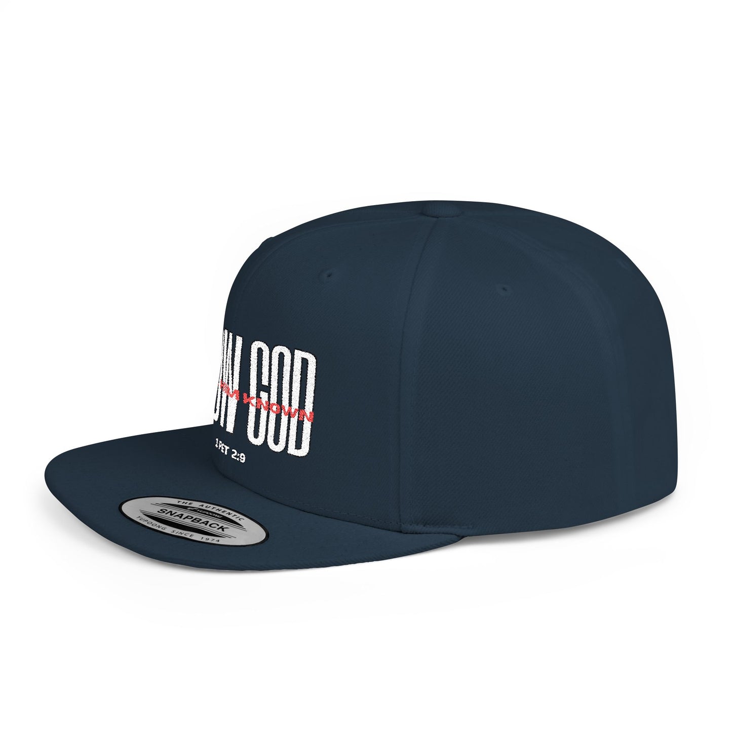 KNOW GOD Flat Bill Snapback Cap