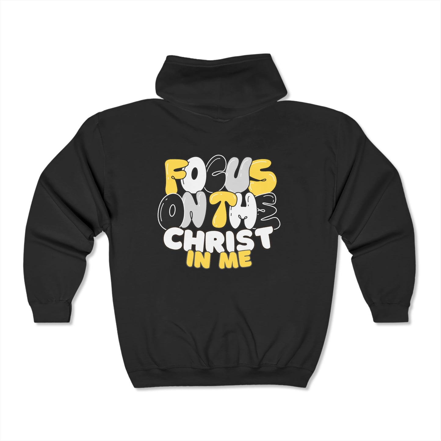 Focus On Christ Heavy Blend™ Full Zip Hooded Sweatshirt