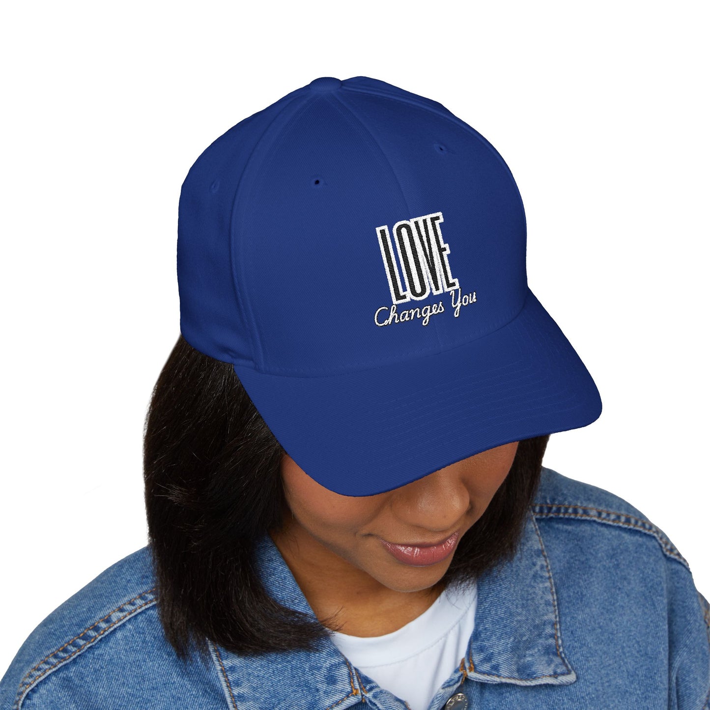 Love Changes You Embroidered Cap