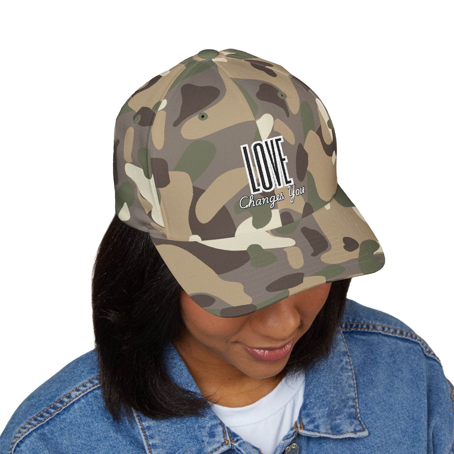Love Changes You Embroidered Cap
