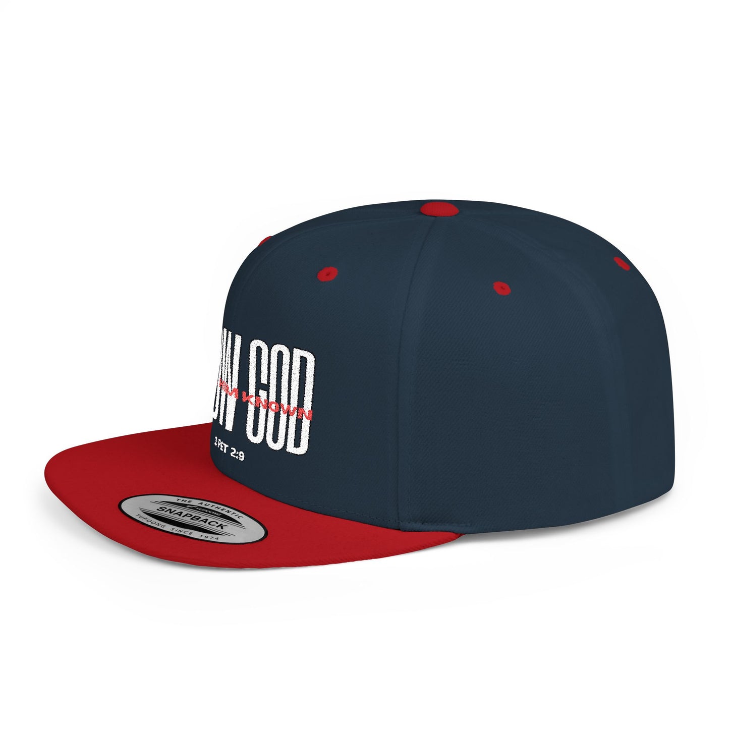 KNOW GOD Flat Bill Snapback Cap