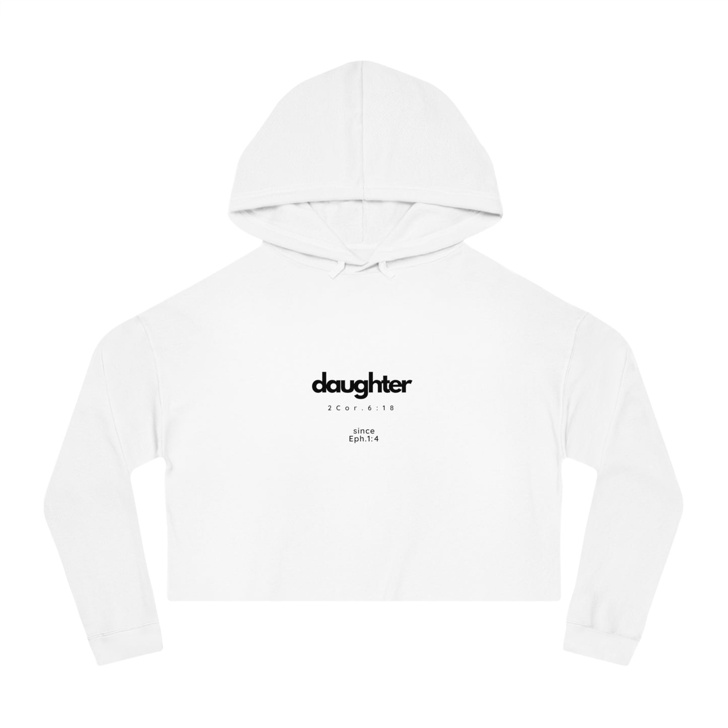 daughter's Cropped Hooded Sweatshirt