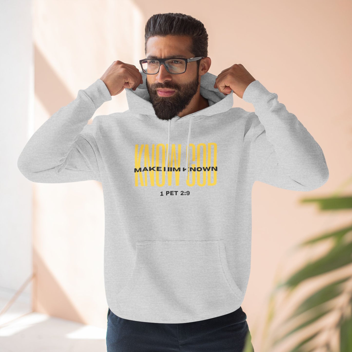 Know God/ Make Him Know Fleece Hoodie