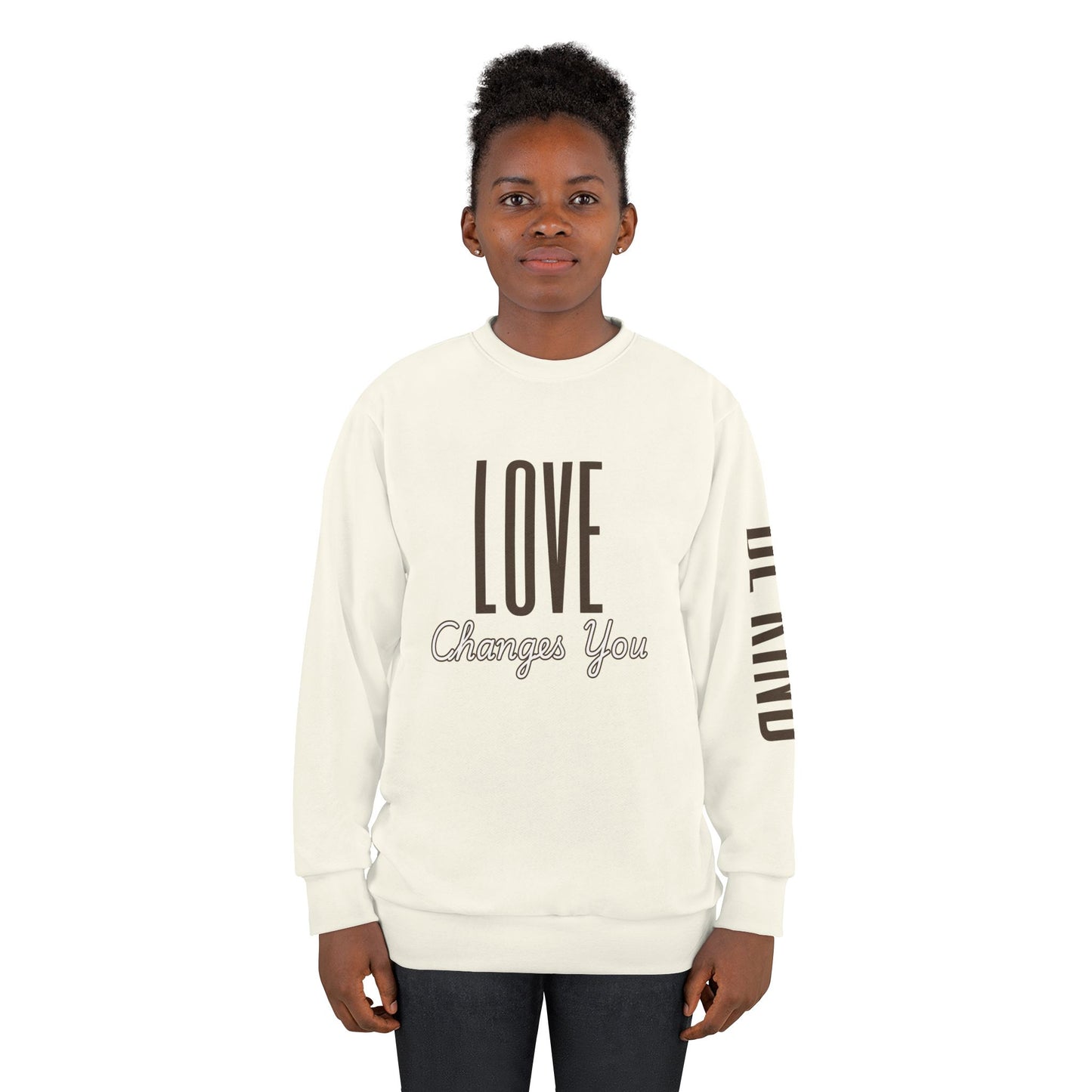 Love Changes You Sweatshirt (AOP)