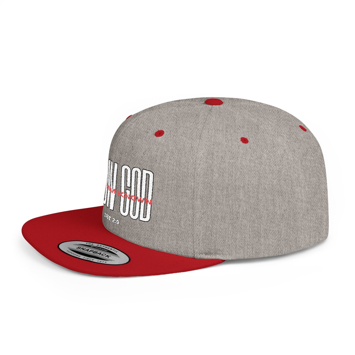 KNOW GOD Flat Bill Snapback Cap