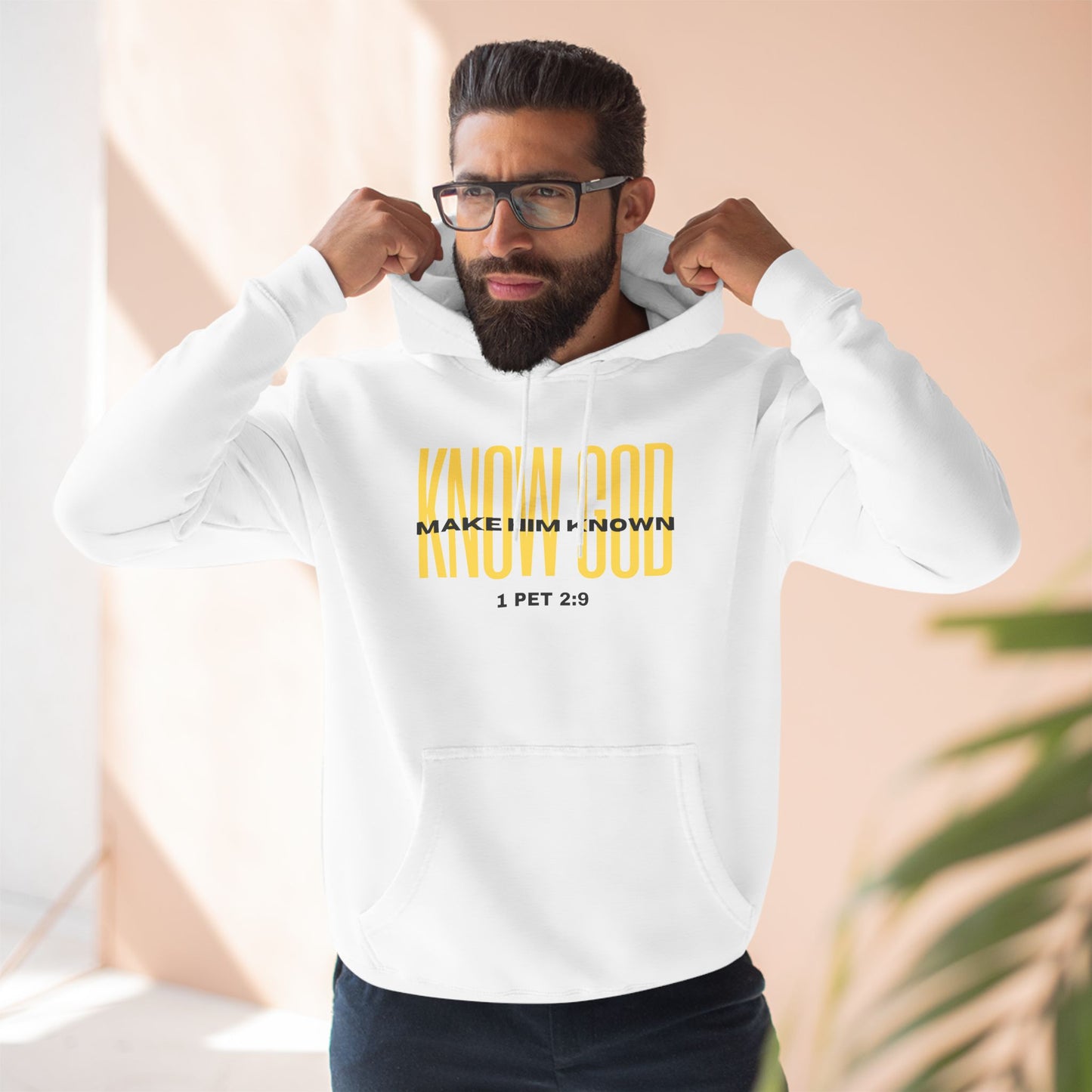 Know God/ Make Him Know Fleece Hoodie