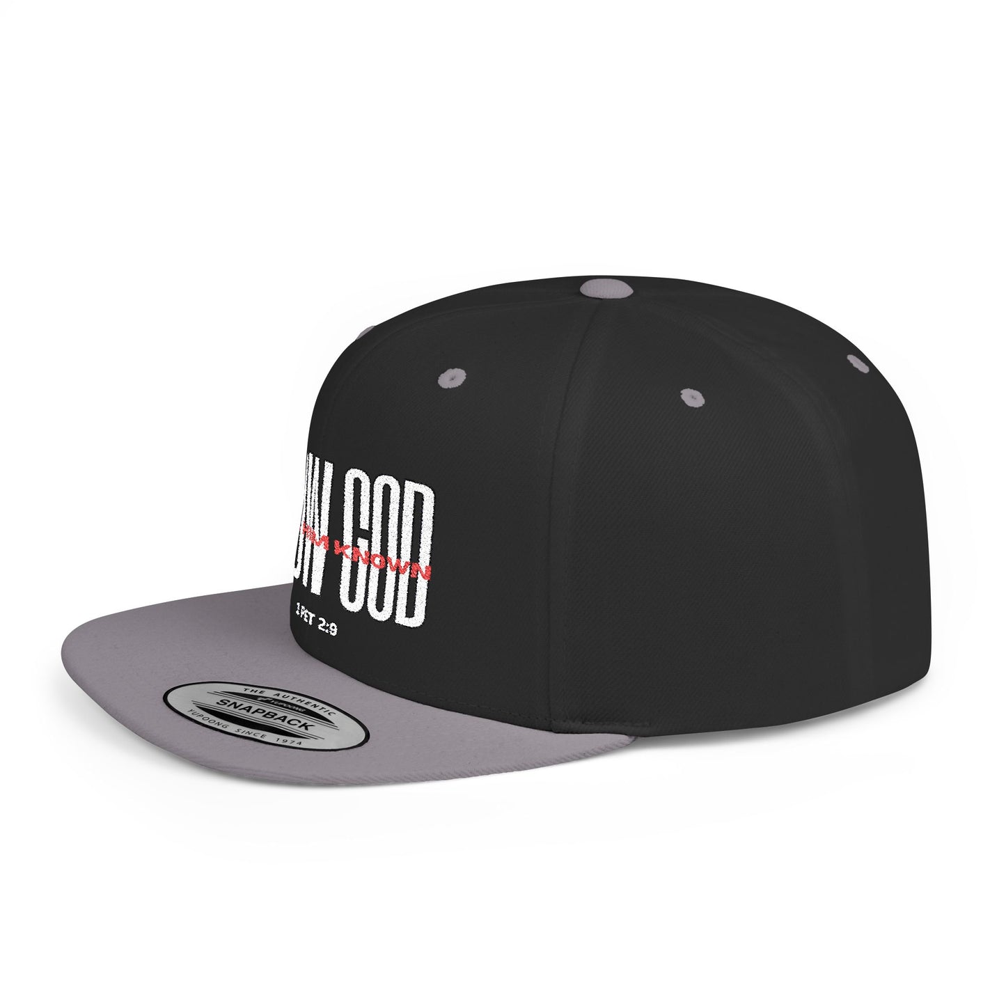 KNOW GOD Flat Bill Snapback Cap