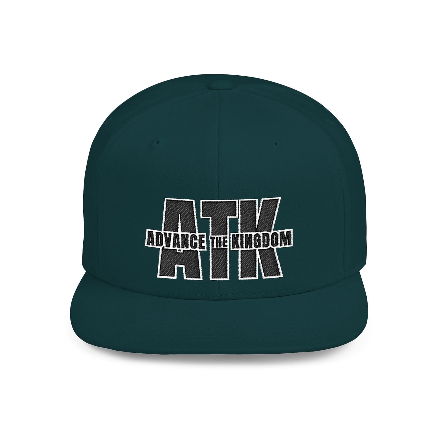 Custom Flat Bill Snapback Hat - "Advance The Kingdom"