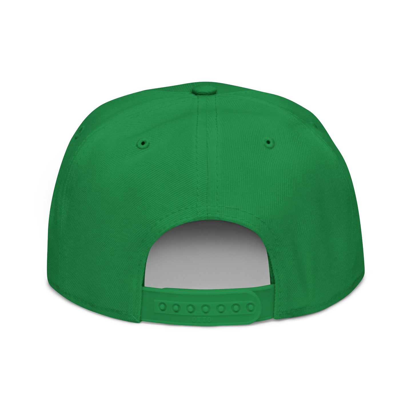 Embroidered Snapback Cap - ATK Statement Hat (Bold Colors)