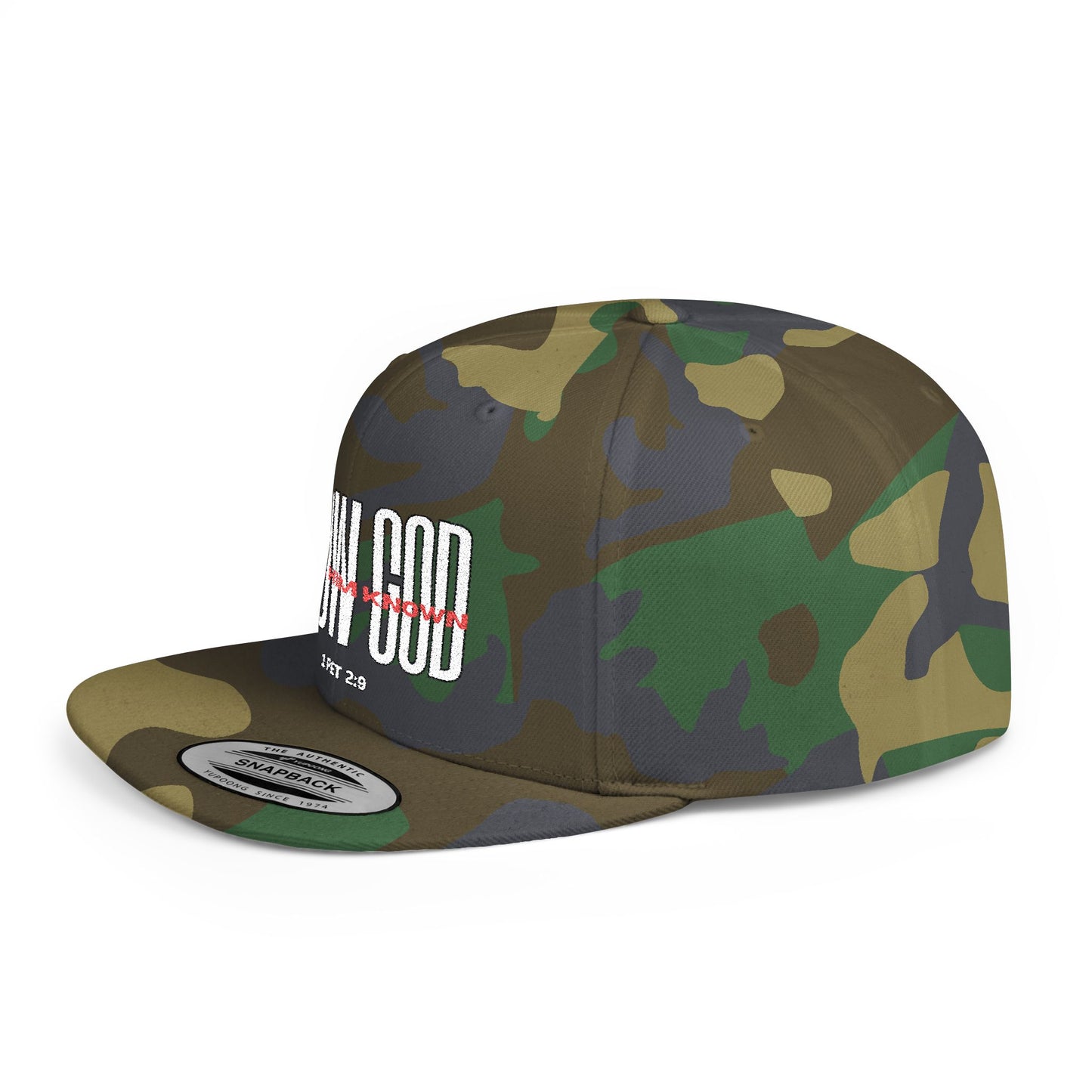 KNOW GOD Flat Bill Snapback Cap
