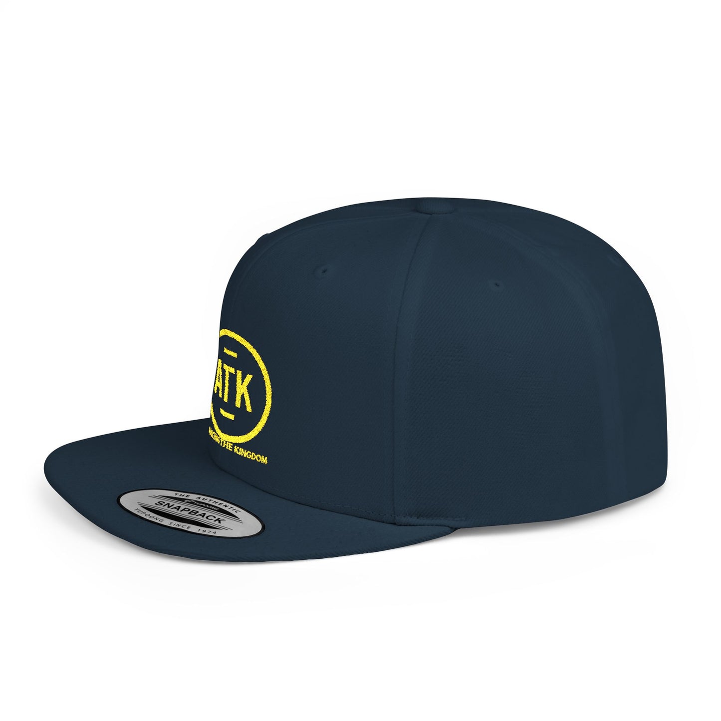 ATK Logo Flat Bill Snapback