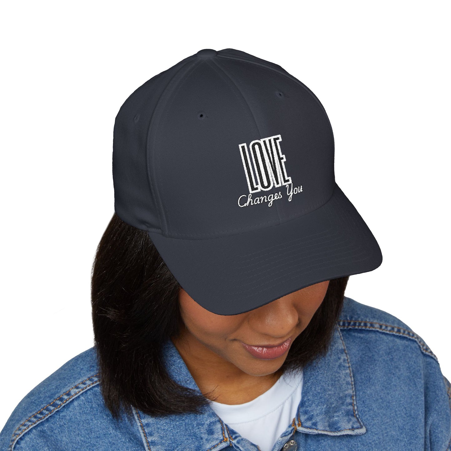 Love Changes You Embroidered Cap