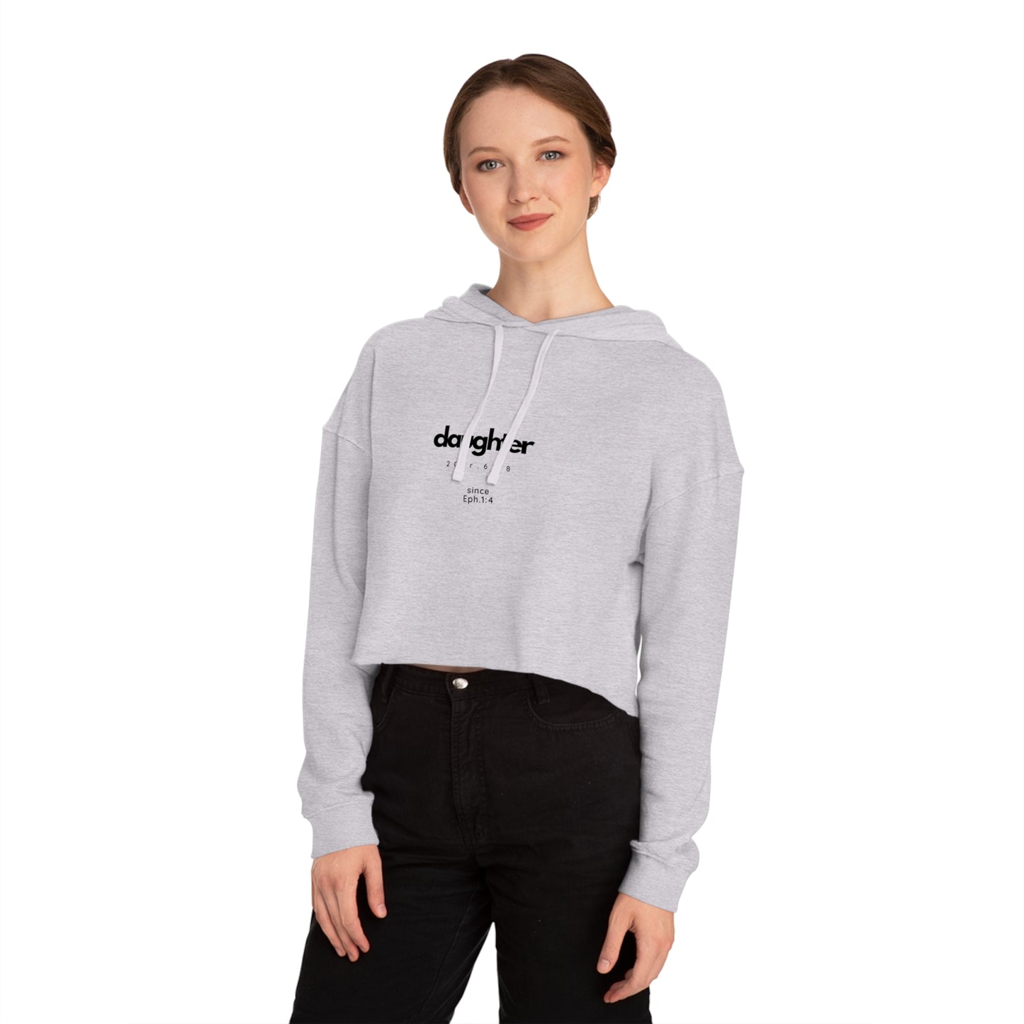 daughter's Cropped Hooded Sweatshirt