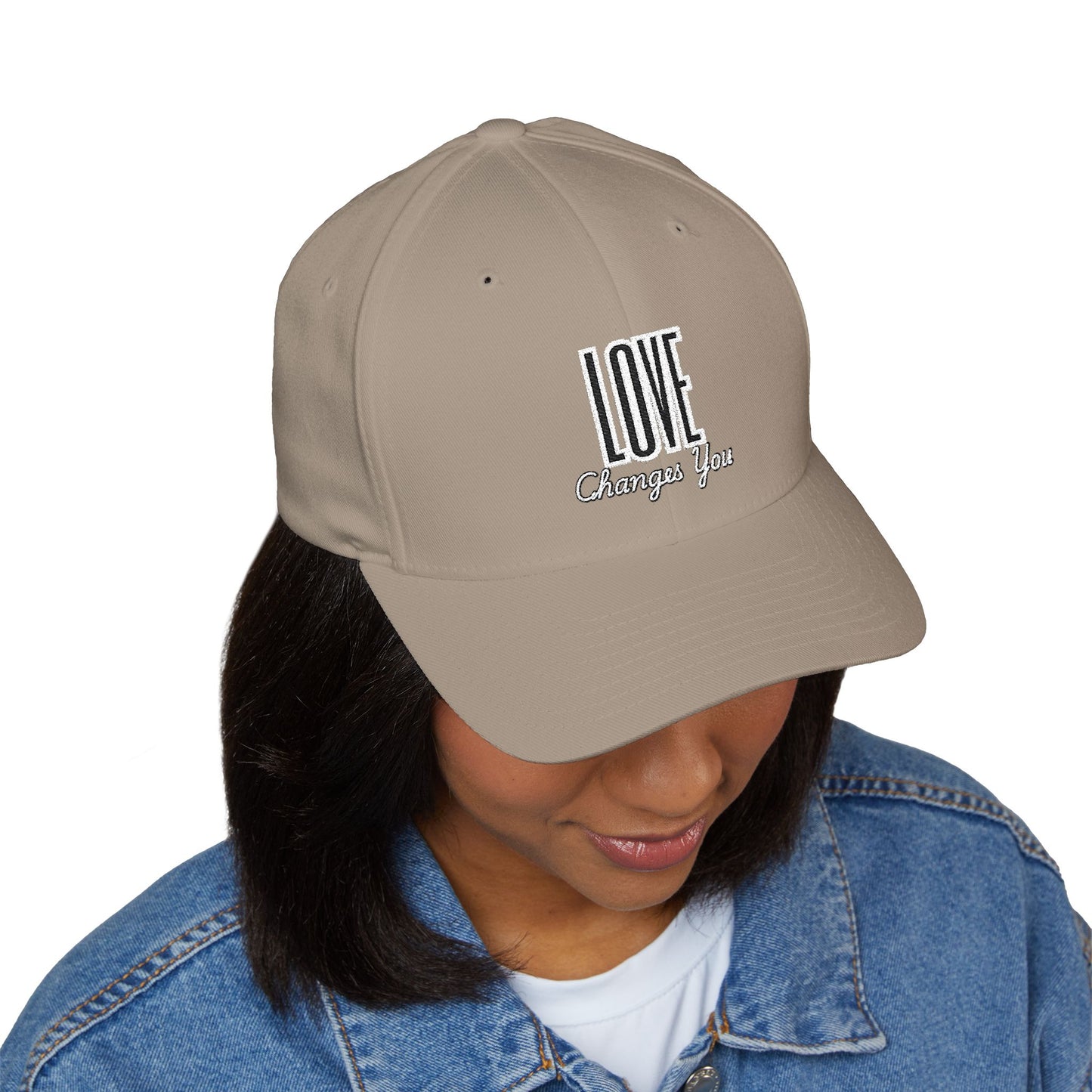 Love Changes You Embroidered Cap