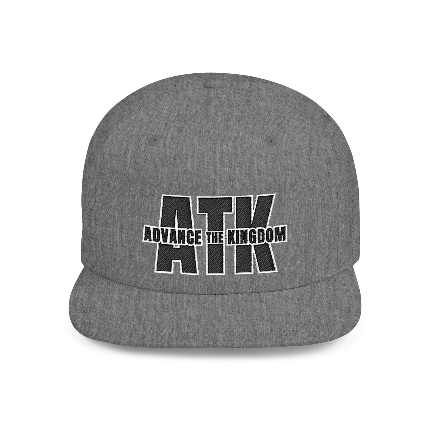 Custom Flat Bill Snapback Hat - "Advance The Kingdom"