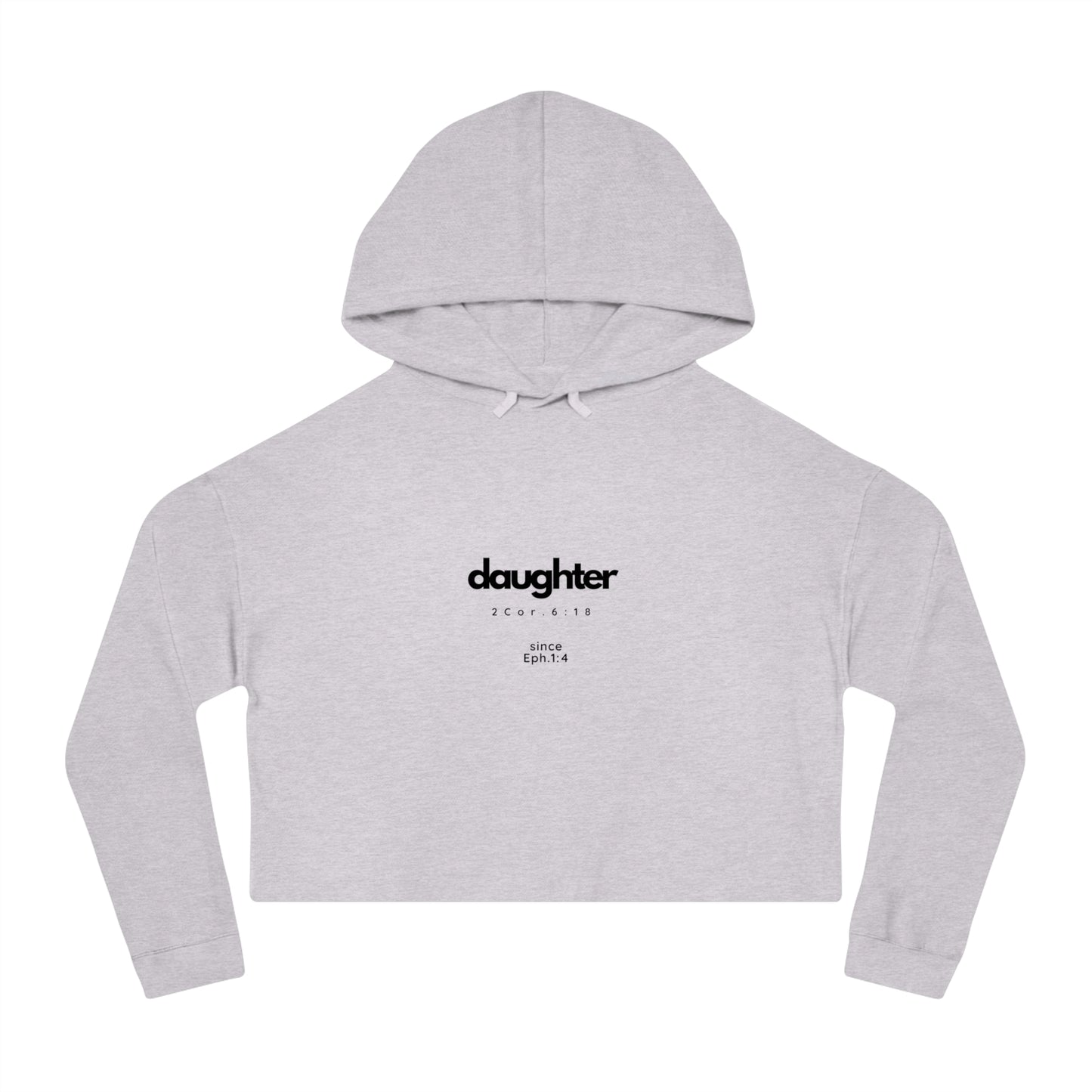 daughter's Cropped Hooded Sweatshirt