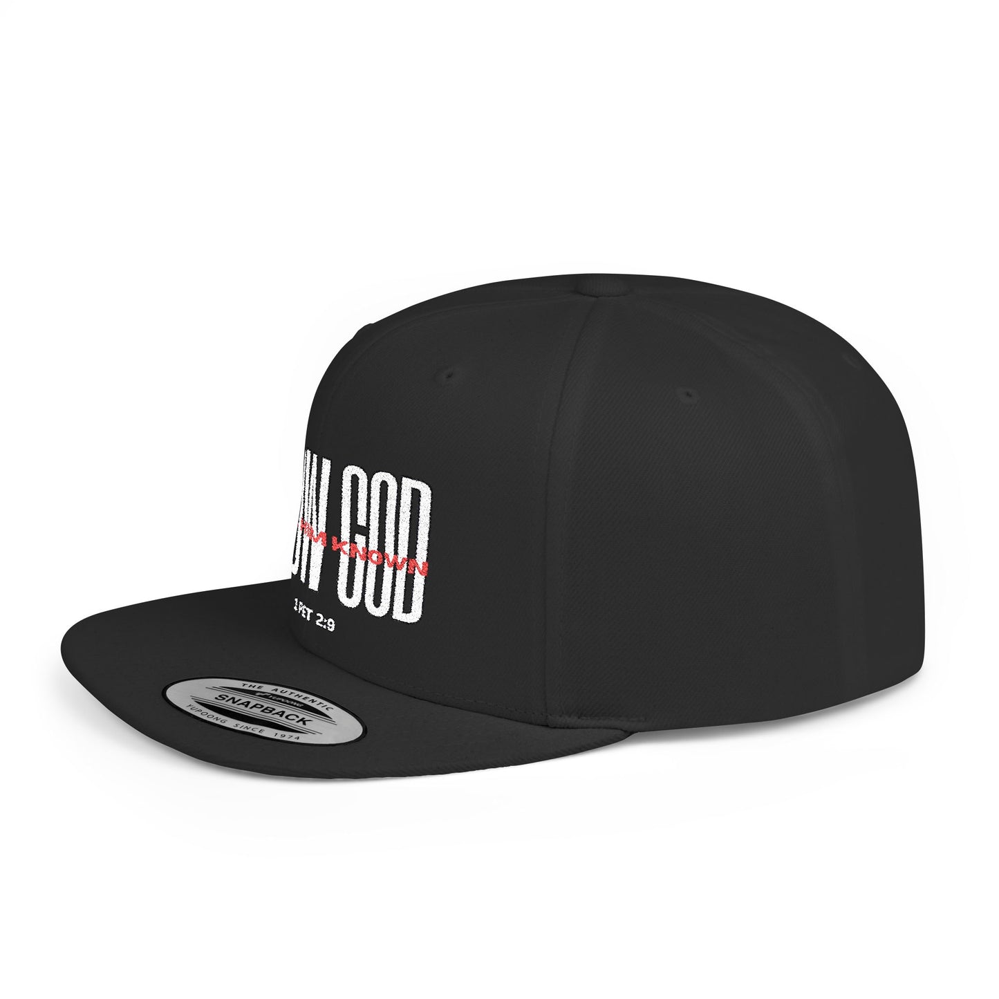 KNOW GOD Flat Bill Snapback Cap