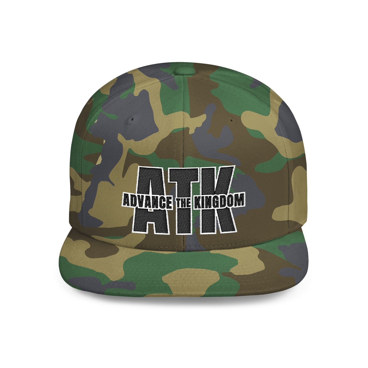 Custom Flat Bill Snapback Hat - "Advance The Kingdom"