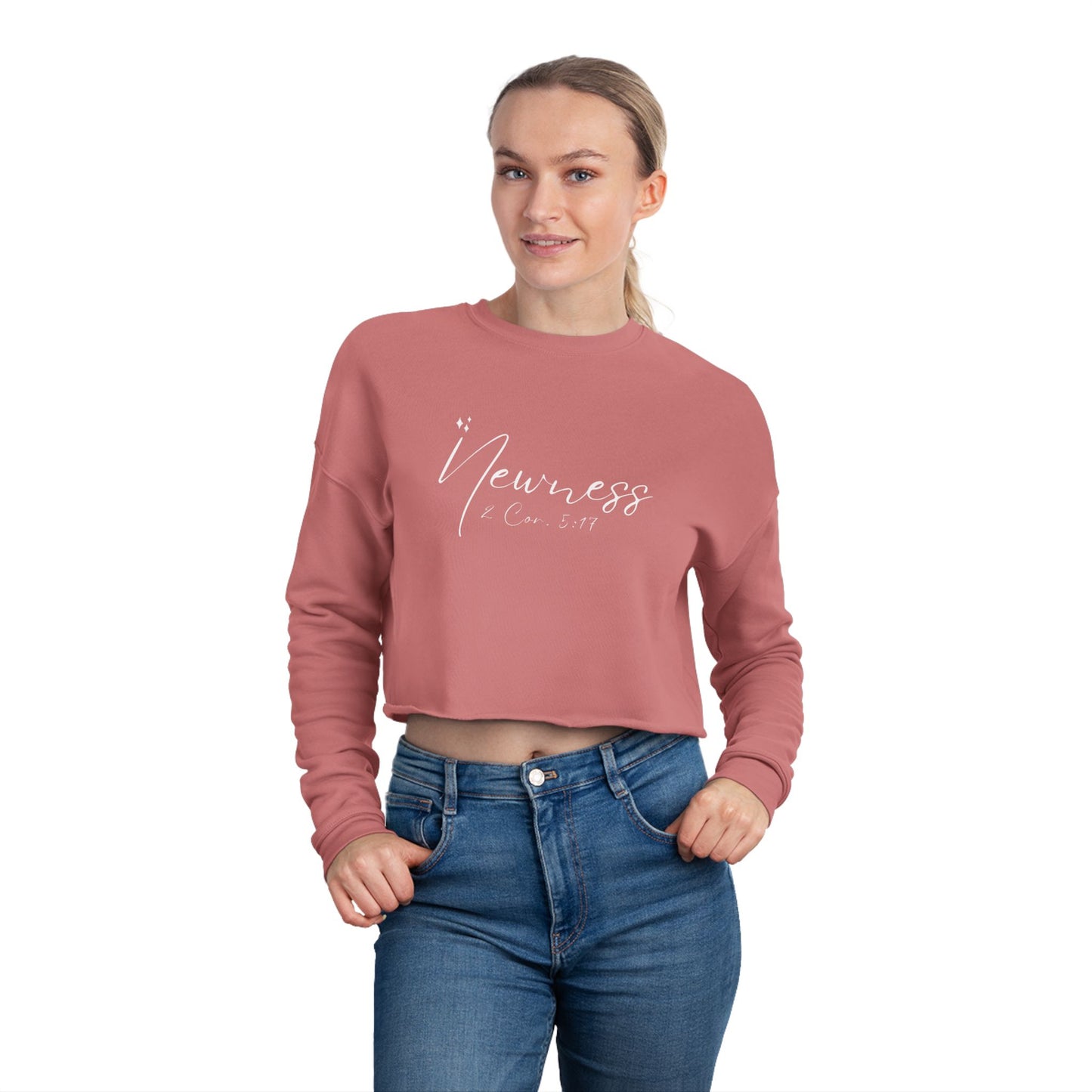 Newness Women's Cropped Sweatshirt