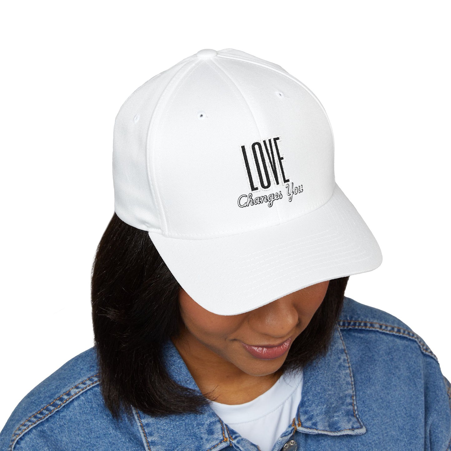 Love Changes You Embroidered Cap