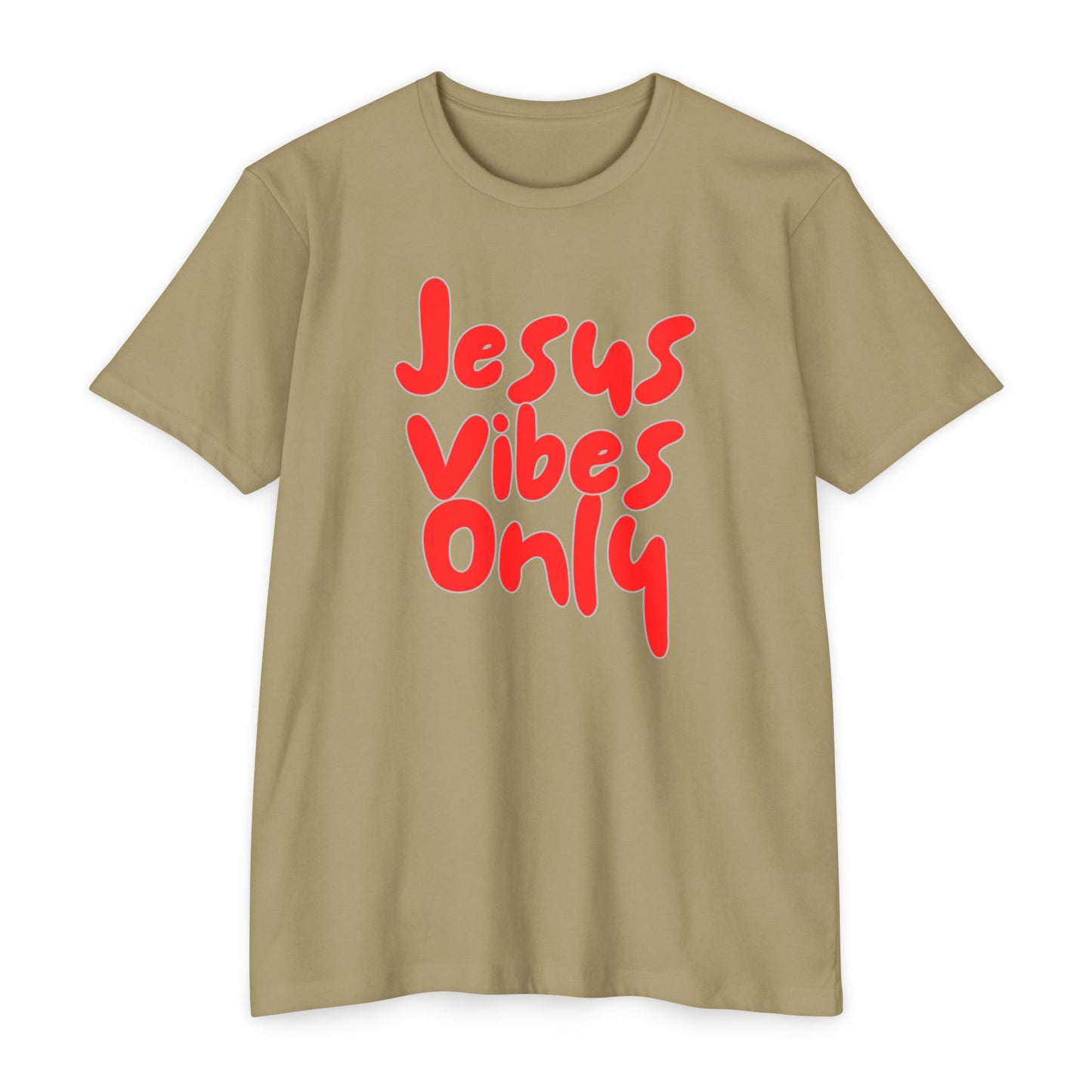 Jesus Vibes Only Unisex T-Shirt RED