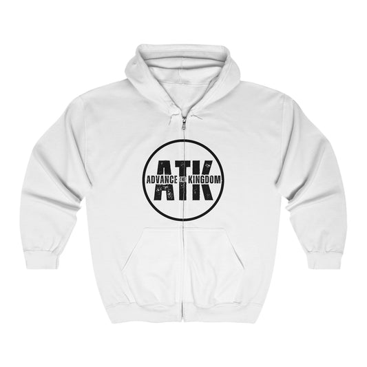Advance the Kingdom Zip-Up Hoodie - Cozy Graphic Sweatshirt for Everyday Wear
