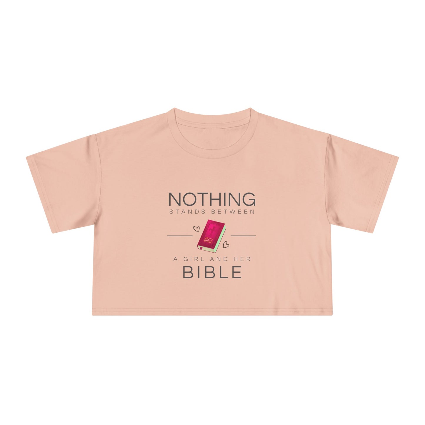 Me And My Bible Women's Crop Tee