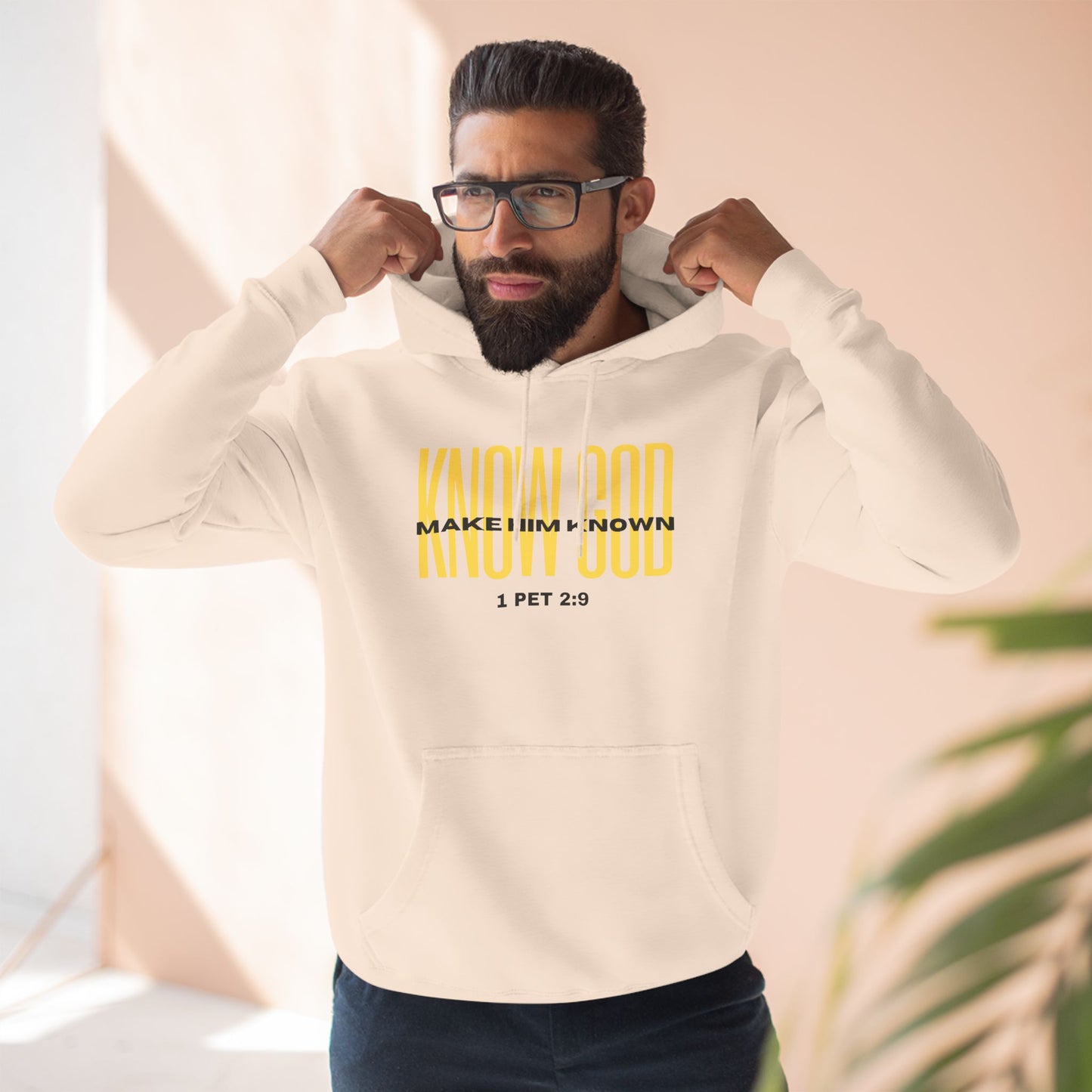 Know God/ Make Him Know Fleece Hoodie
