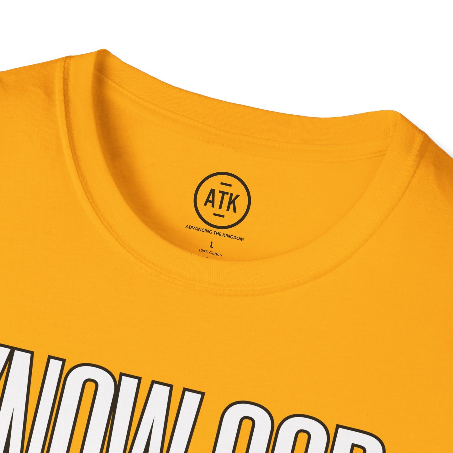KNOW GOD UNISEX SOFTSTYLE TSHIRT