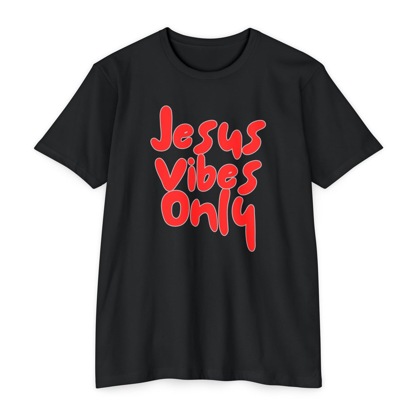 Jesus Vibes Only Unisex T-Shirt RED