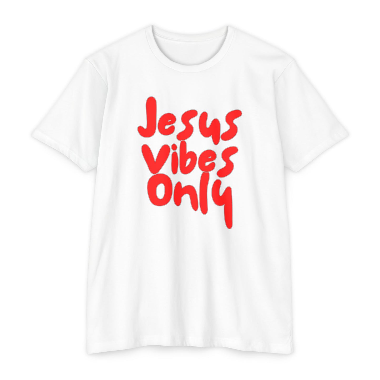 Jesus Vibes Only Unisex T-Shirt RED
