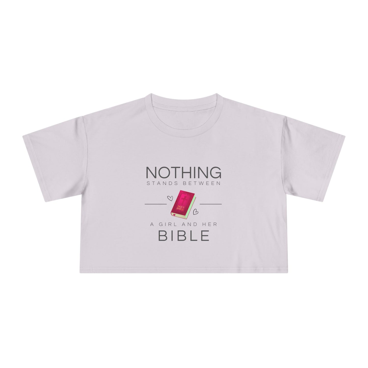 Me And My Bible Women's Crop Tee