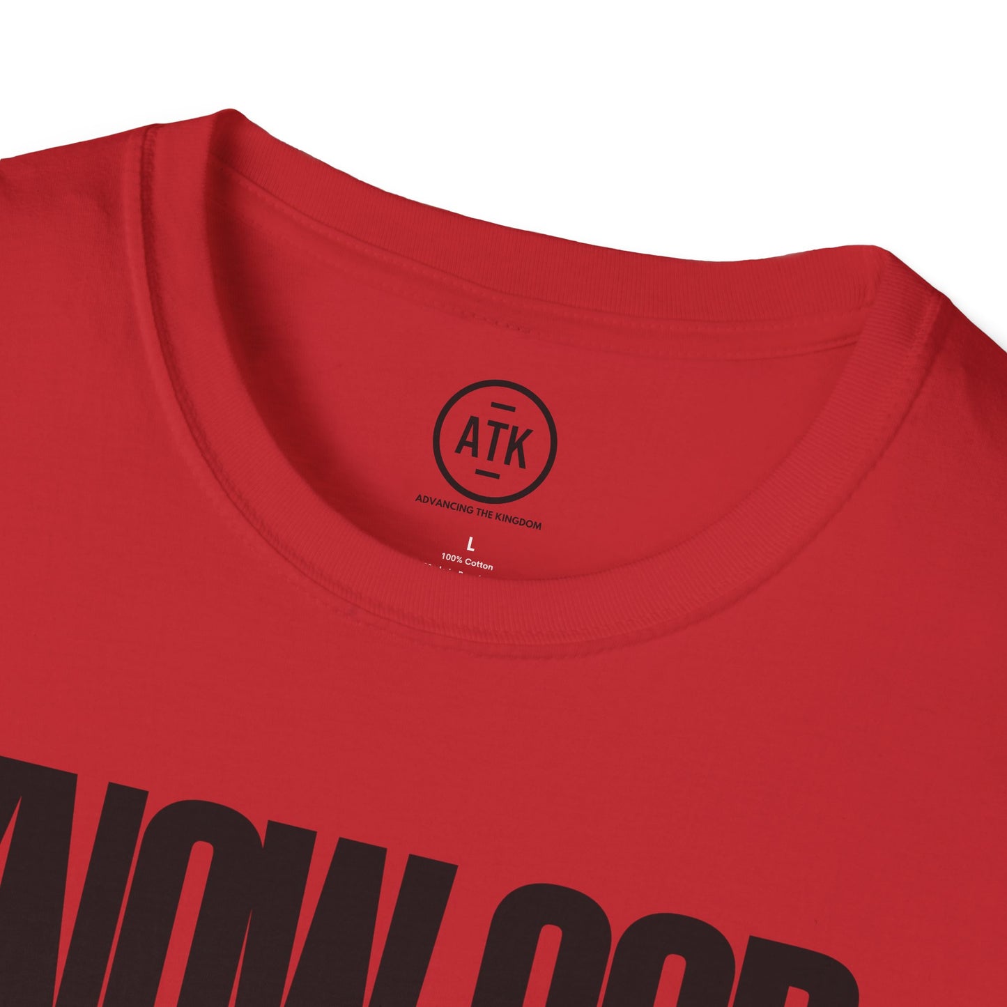 Know God Unisex Softstyle T-Shirt BLK