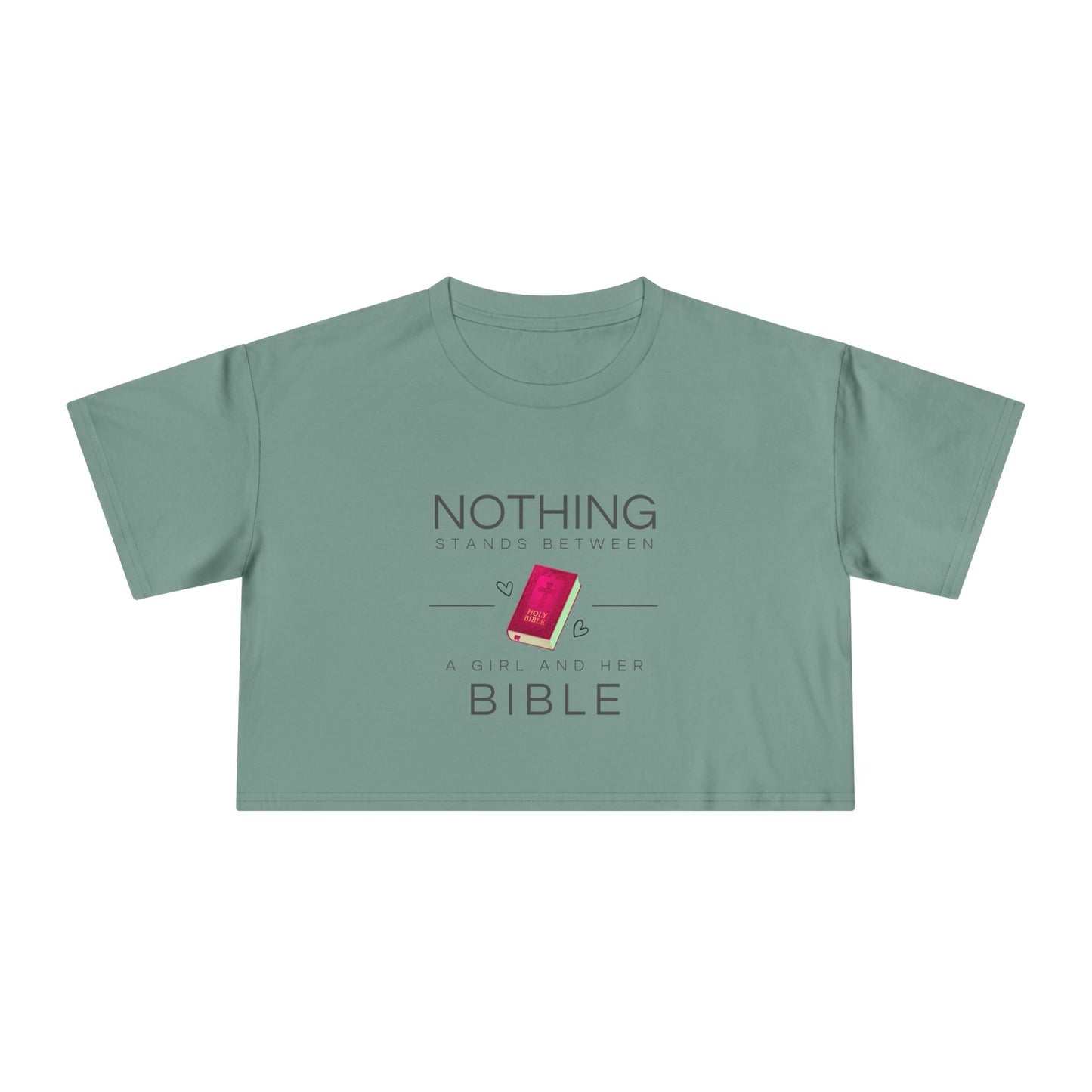 Me And My Bible Women's Crop Tee
