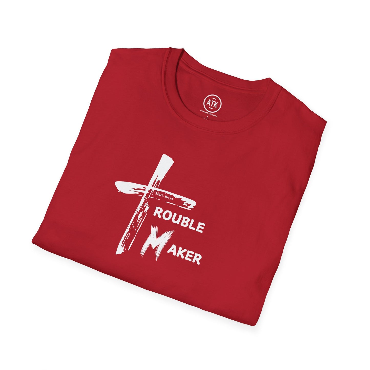 Trouble Maker T-Shirt  ATK (WHT)