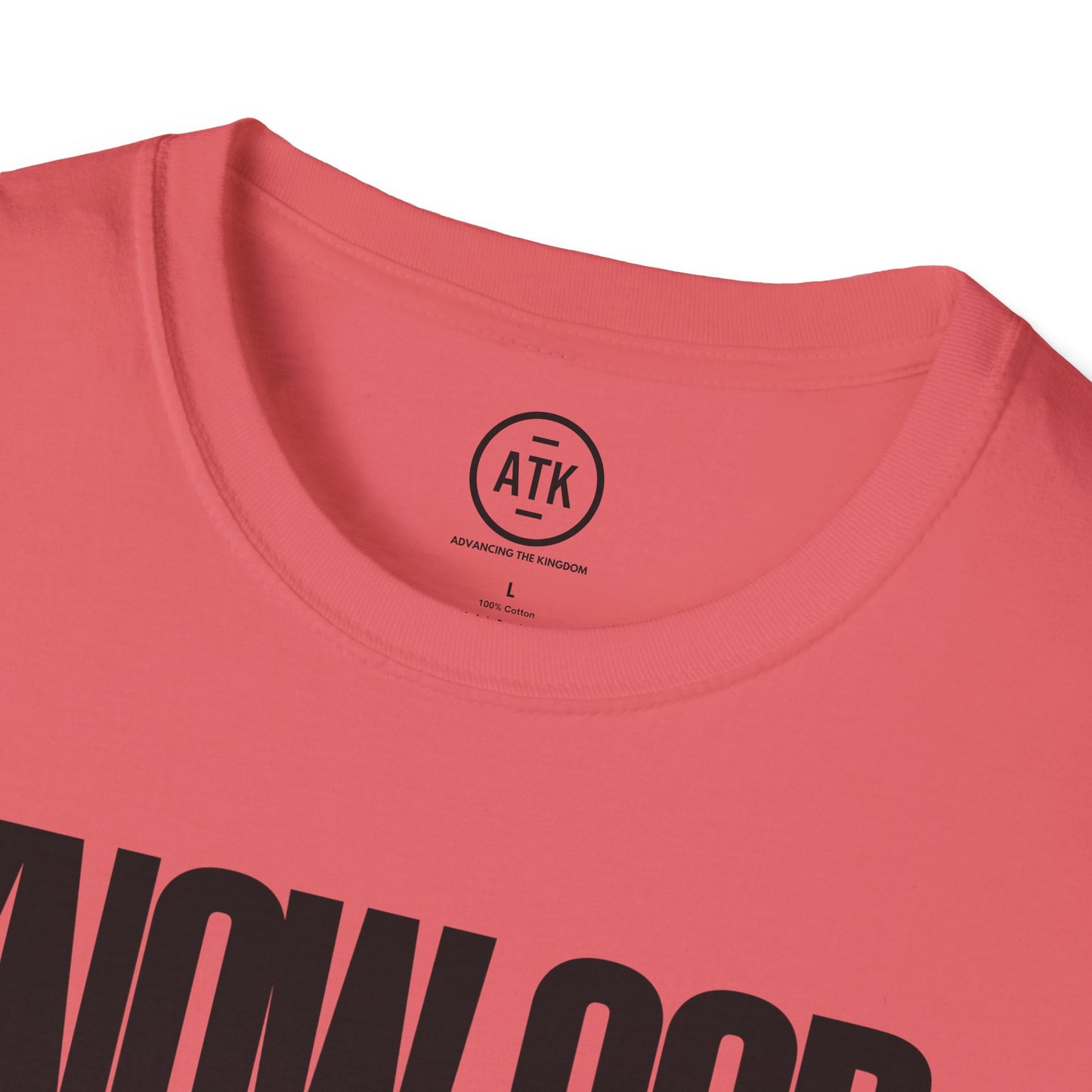 Know God Unisex Softstyle T-Shirt BLK