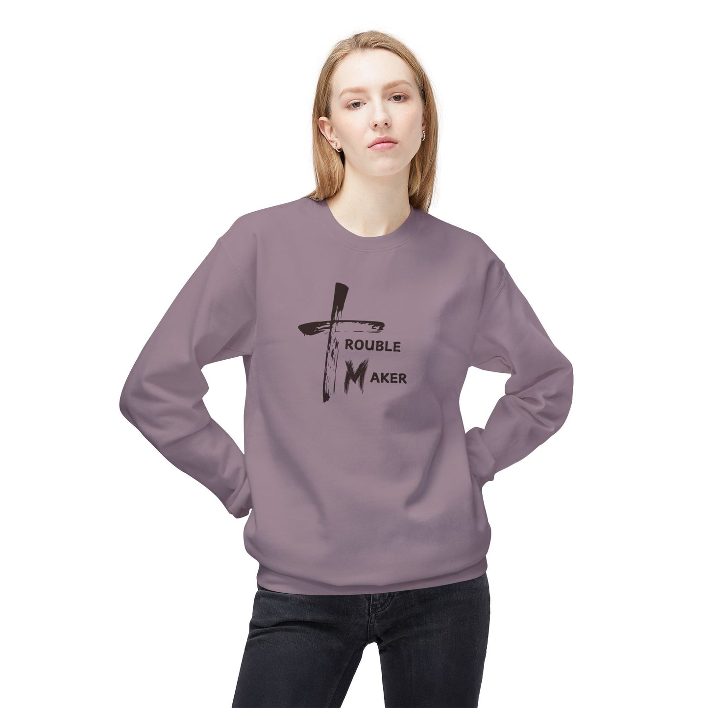ATK Trouble Maker Midweight Crewneck Sweatshirt