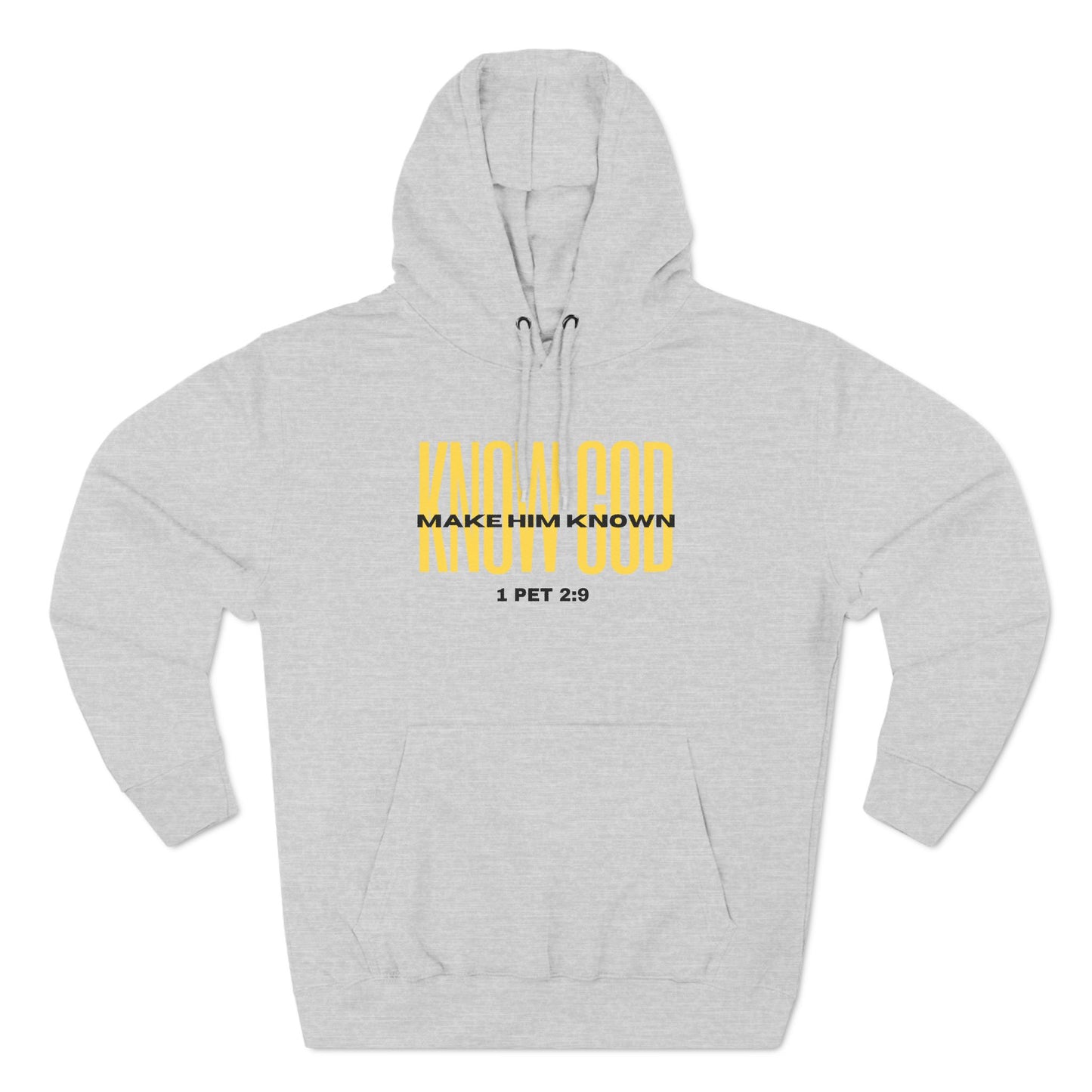 Know God/ Make Him Know Fleece Hoodie
