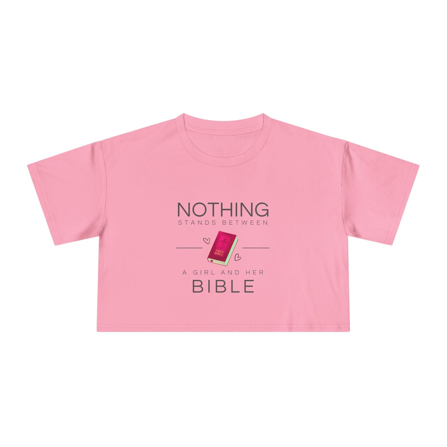 Me And My Bible Women's Crop Tee